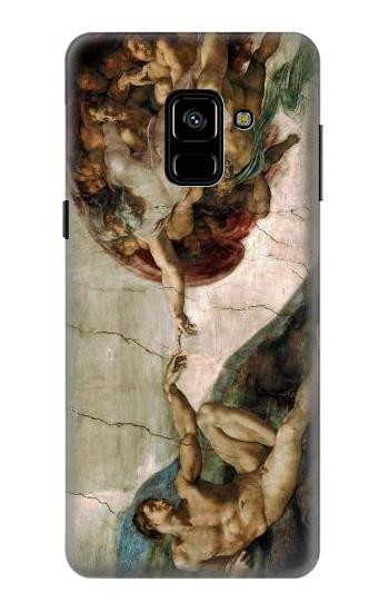 S0179 Michelangelo Creation of Adam Case For Samsung Galaxy A8 (2018)