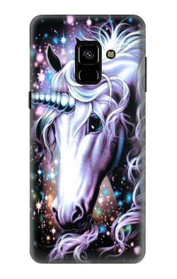 S0749 Unicorn Horse Case For Samsung Galaxy A8 (2018)