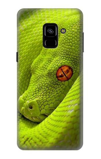 S0785 Green Snake Case For Samsung Galaxy A8 (2018)