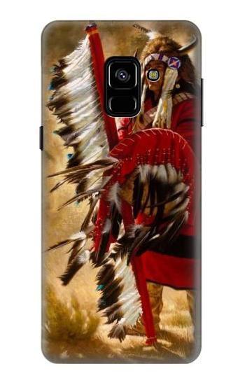 S0817 Red Indian Case For Samsung Galaxy A8 (2018)