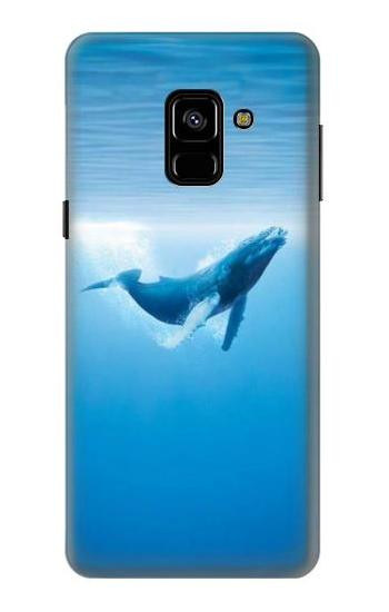 S0843 Blue Whale Case For Samsung Galaxy A8 (2018)