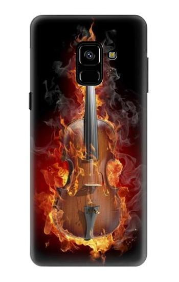 S0864 Fire Violin Case For Samsung Galaxy A8 (2018)