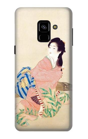 S0889 Japan Art Kimono Case For Samsung Galaxy A8 (2018)