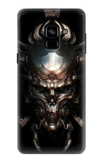 S1027 Hardcore Metal Skull Case For Samsung Galaxy A8 (2018)