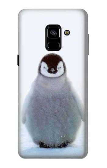 S1075 Penguin Ice Case For Samsung Galaxy A8 (2018)