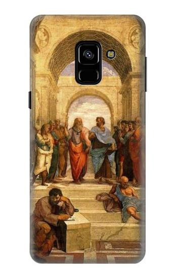 S1086 Raphael's School of Athens Case For Samsung Galaxy A8 (2018)