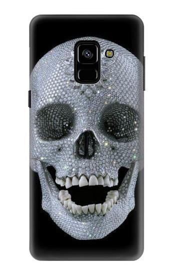 S1286 Diamond Skull Case For Samsung Galaxy A8 (2018)