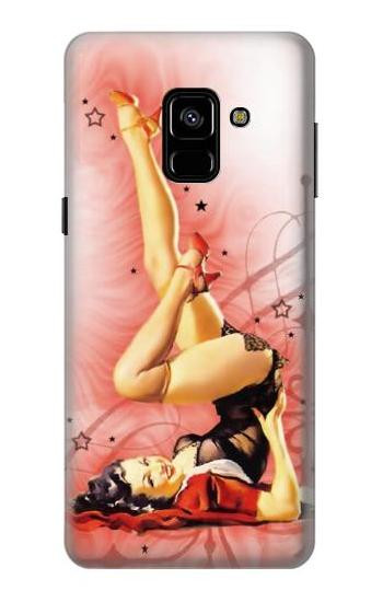 S1669 Pinup Girl Vintage Case For Samsung Galaxy A8 (2018)