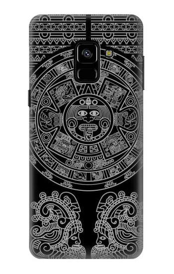 S1838 Mayan Pattern Case For Samsung Galaxy A8 (2018)