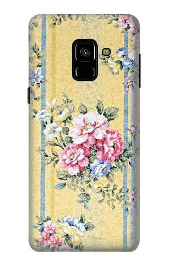 S2229 Vintage Flowers Case For Samsung Galaxy A8 (2018)