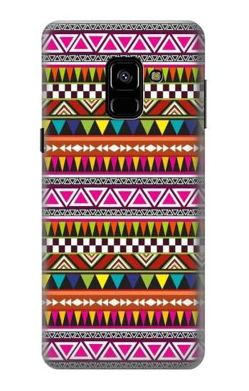 S2292 Aztec Tribal Pattern Case For Samsung Galaxy A8 (2018)