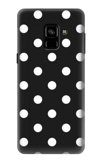 S2299 Black Polka Dots Case For Samsung Galaxy A8 (2018)
