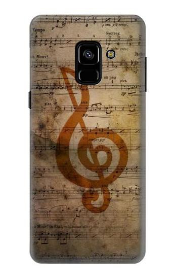 S2368 Sheet Music Notes Case For Samsung Galaxy A8 (2018)