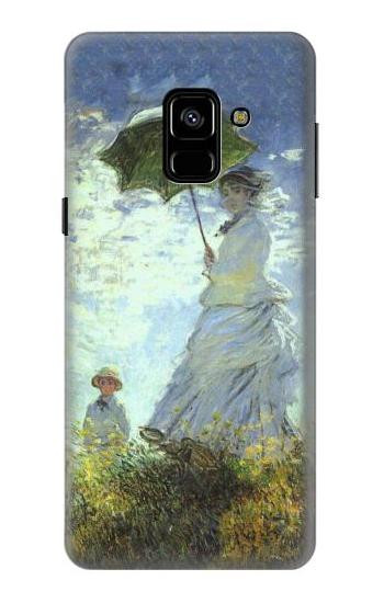 S2415 Claude Monet Woman with a Parasol Case For Samsung Galaxy A8 (2018)