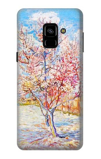 S2450 Van Gogh Peach Tree Blossom Case For Samsung Galaxy A8 (2018)