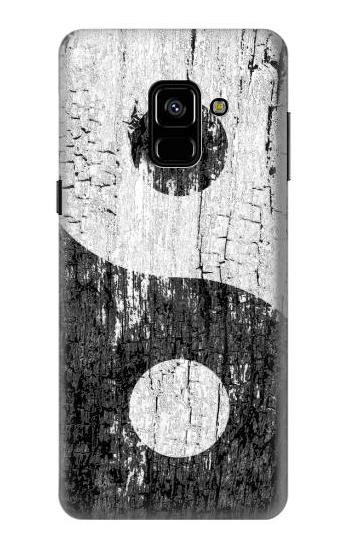 S2489 Yin Yang Wood Graphic Printed Case For Samsung Galaxy A8 (2018)