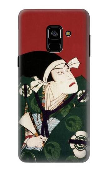 S2498 Japan Art Toyohara Kunichika Case For Samsung Galaxy A8 (2018)