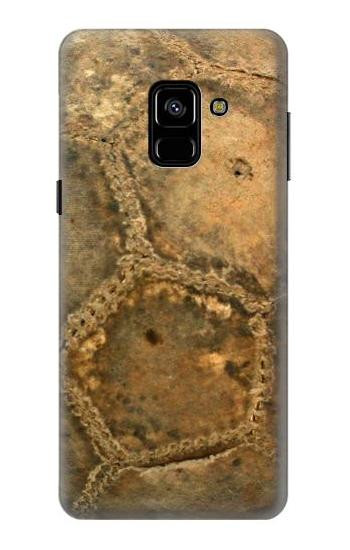 S2531 Old Soccer Ball Case For Samsung Galaxy A8 (2018)