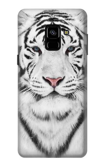 S2553 White Tiger Case For Samsung Galaxy A8 (2018)