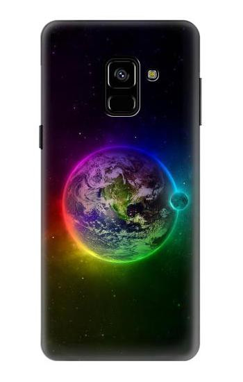 S2570 Colorful Planet Case For Samsung Galaxy A8 (2018)