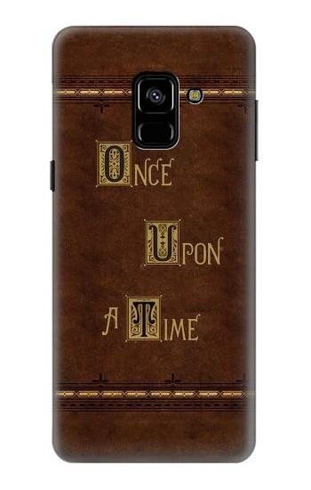 S2643 Once Upon A Time Book Case For Samsung Galaxy A8 (2018)