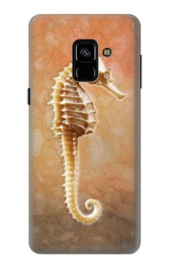 S2674 Seahorse Skeleton Fossil Case For Samsung Galaxy A8 (2018)