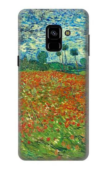 S2681 Field Of Poppies Vincent Van Gogh Case For Samsung Galaxy A8 (2018)