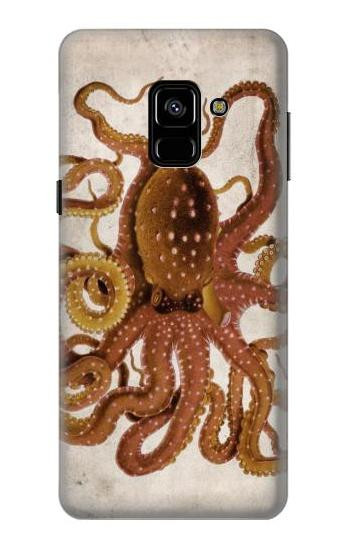 S2801 Vintage Octopus Case For Samsung Galaxy A8 (2018)
