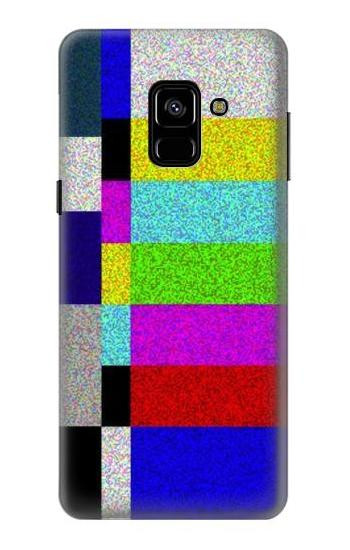 S2871 Noise Signal TV Case For Samsung Galaxy A8 (2018)