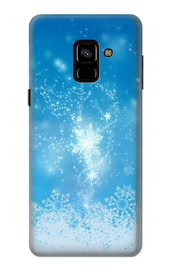 S2923 Frozen Snow Spell Magic Case For Samsung Galaxy A8 (2018)