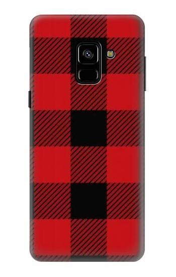 S2931 Red Buffalo Check Pattern Case For Samsung Galaxy A8 (2018)