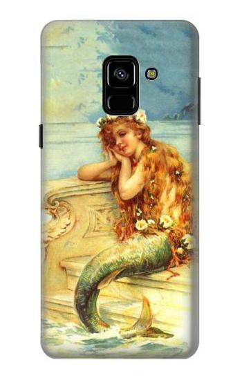 S3184 Little Mermaid Painting Case For Samsung Galaxy A8 (2018)