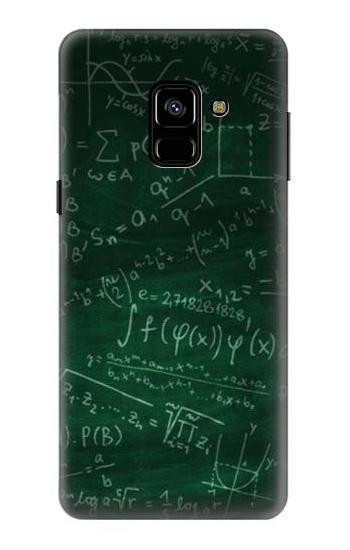 S3190 Math Formula Greenboard Case For Samsung Galaxy A8 (2018)