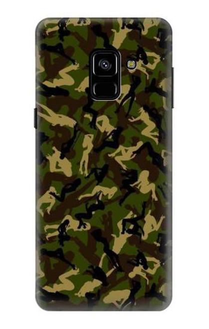 S3356 Sexy Girls Camo Camouflage Case For Samsung Galaxy A8 (2018)