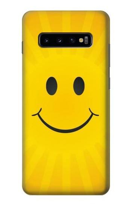 S1146 Yellow Sun Smile Case For Samsung Galaxy S10 Plus