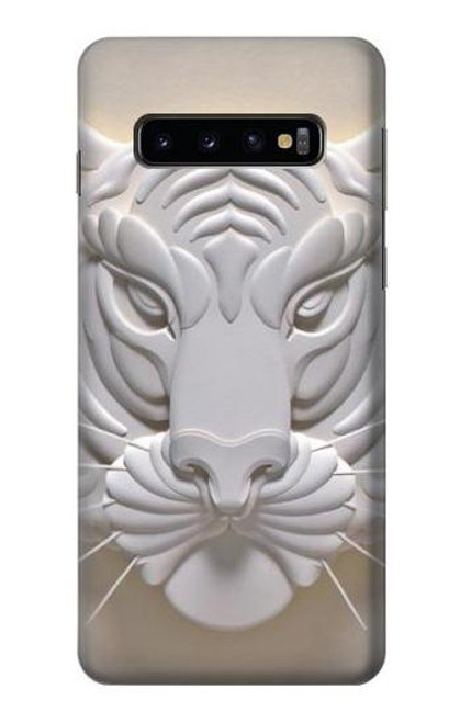 S0574 Tiger Carving Case For Samsung Galaxy S10