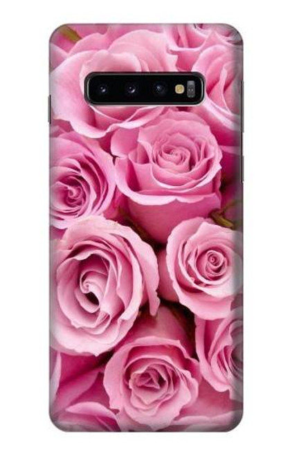 S2943 Pink Rose Case For Samsung Galaxy S10