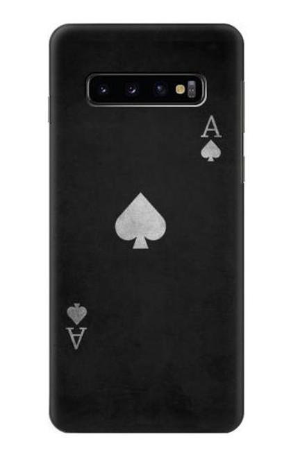 S3152 Black Ace of Spade Case For Samsung Galaxy S10