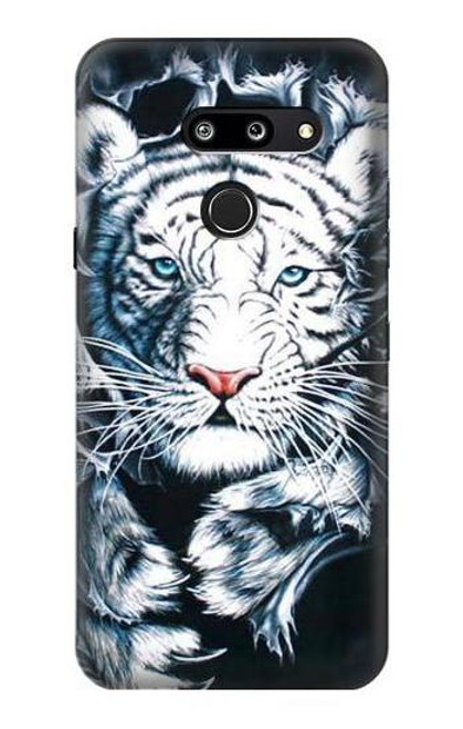 S0265 White Tiger Case For LG G8 ThinQ