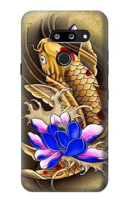 S1604 Carp Koi Fish Japanese Tattoo Case For LG G8 ThinQ