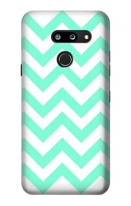 S1723 Mint Chevron Zigzag Case For LG G8 ThinQ