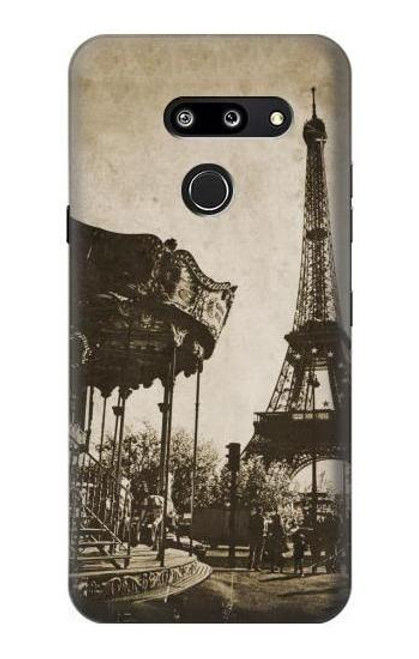 S2174 Eiffel Tower Vintage Paris Case For LG G8 ThinQ