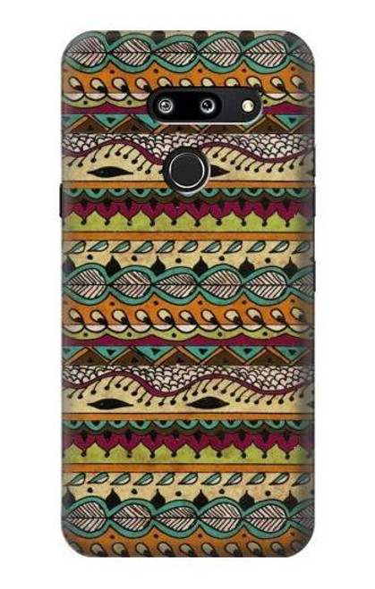 S2860 Aztec Boho Hippie Pattern Case For LG G8 ThinQ