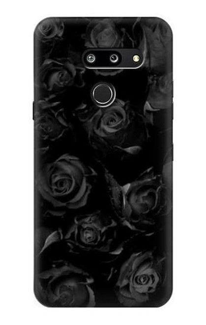 S3153 Black Roses Case For LG G8 ThinQ