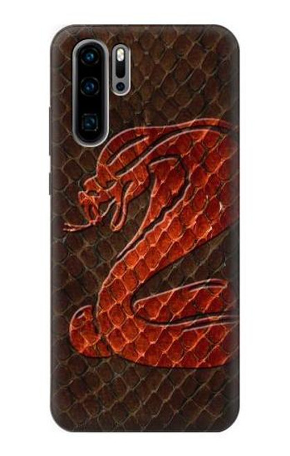 S0663 Cobra Snake Skin Case For Huawei P30 Pro
