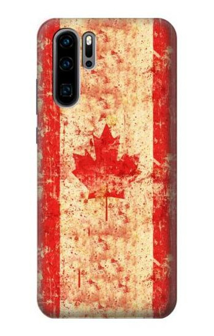 S1603 Canada Flag Old Vintage Case For Huawei P30 Pro