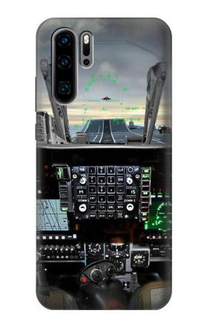 S2435 Fighter Jet Aircraft Cockpit Case For Huawei P30 Pro