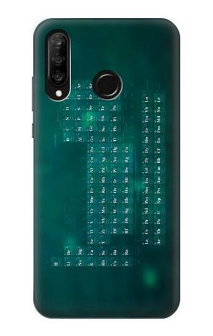 S0846 Chemistry Periodic Table Case For Huawei P30 lite
