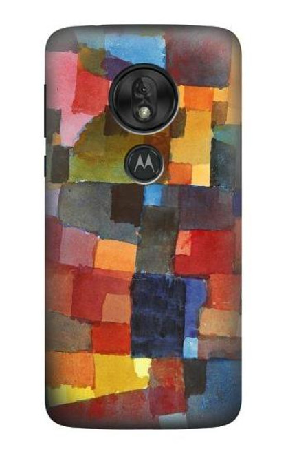 S3341 Paul Klee Raumarchitekturen Case For Motorola Moto G7 Power