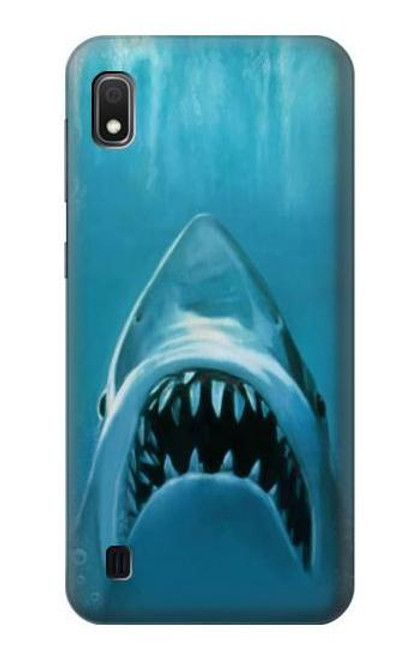 S0830 White Shark Case For Samsung Galaxy A10